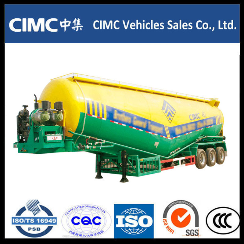 CIMC 3 tengelyes ömlesztett cementtartály félpótkocsi